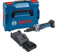 Meuleuse droite sans fil Bosch GGS 18V-23 LC Professional 18 V sans balais + 1 batterie ProCORE 4,0 Ah + chargeur + L-Boxx
