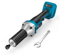 Meuleuse droite sans fil de 6 mm, avec mandrin de serrage, 4 vitesses, compatible avec les appareils Makita 18 V