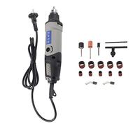 Meuleuse électrique 400 W - Outil Rotatif à Vitesse Variable, Mini Perceuse Meuleuse de Haute qualité, Prise UE 220 V, Conçue pour la Sculpture, la Le Meulage, Le