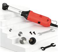 Meuleuse électrique professionnelle - Mini-meuleuse/polisseuse à angle droit de 90° - Alimentation secteur (CA) - Pour la bijouterie, la prothèse dentaire, le moulage du bois et le nettoyage du carrel