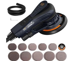 Meuleuse excentrique polyvalente MAXXT 230V : plateaux de support de 125 mm et 150 mm, brosses