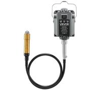 Meuleuse flexible, 1200W, 30000 RPM, outil rotatif électrique avec arbre flexible, contrôle par pédale, meuleuse suspendue avec kit d'accessoires de 112 pièces pour ponçage, polissage, ébavurage et dé