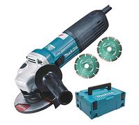 MEULEUSE MAKITA Ø 125 MM 1100 W (KIT D'ACCESSOIRES) - GA5040RKDJ
