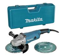 Meuleuse MAKITA GA9020RFK3 Ø 230 mm 2200 W + 2 Disques diamant