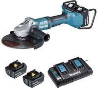 Meuleuse MAKITA mm - 36V - 2x18V Li-ion - 4 batteries 5Ah + 1 double chargeur rapide - DGA900ZKPT