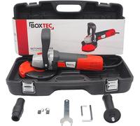 Meuleuse pour béton de 125 mm, fraiseuse pour rénovation, fraiseuse pour béton de 1400 W avec réglage de la vitesse et système d'aspiration, coffret comprenant l'outil, catégorie : 1400 W / 125 mm / K