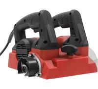 Meuleuse pour béton de 1300W, fraiseuse pour murs, fraiseuse à rouleaux, fraiseuse pour travaux de rénovation, rabot électrique mural avec coffret à outils, ponceuse de murs en béton portable, profond