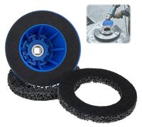 Meuleuse pour élimination de la rouille, équipée d'un disque abrasif de 150 mm