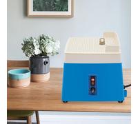 Meuleuse pour verre et céramique - Mini-meuleuse d'appoint - 65 W - 220 V - Électrique - Meule diamantée pour vitrail - Bleue
