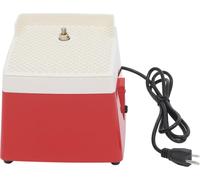 Meuleuse pour verre et céramique - Mini meuleuse de table - 65 W - 4200 tr/min - 220 V - Pour verre et céramique - Meule incluse - Rouge