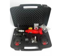 Meuleuse Sans Fil P6 avec Variateur + 2 Batteries - Spécial Carreleurs & Bricoleurs Puissante - Compacte - Mobile - Précise