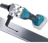 Meuleuse sans fil, tête rotative à 360°, sans balais, pour l'acier inoxydable et l'aluminium