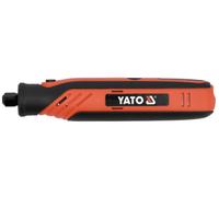 Meuleuse Yato YT-82763; 4 V; 1x1,5 Ah accu.