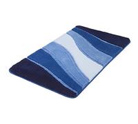 Meusch Tapis de Toilette Océan Trèfle, 70 x 120 cm, Bleu Royal
