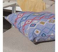 Mevak Living Housse Abba - Bleu 45x45cm