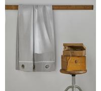 MEVAK LIVING Rideau 100% coton avec appliques