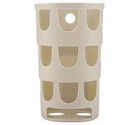Mevbeyy Boîte de rangement murale en plastique pour sacs poubelles de petite taille (Kaki)