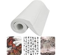 Mevronisshop-120pcs Papier De Riz Xuan Paper Pour Calligraphie Chinoise, Peinture Chinoise, Peinture, Dessin, Feuille De Riz, Rice Paper 35 X 25cm (Papier De Riz Brut)