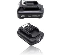 MEVRONISSHOP-2 pièces 12V 2,0Ah 2000mAh BL1021B Batterie pour Makita BL1016 Bl1041B BL1040B BL1020B DF031D DF0331D TD110D JR103D JR105D HSS01D HP332D MP100DZ CP100DZ DC10WC DC10SB