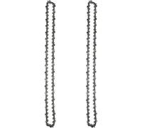 Mevronisshop-2 Pièces 20 Pouces Tronçonneuse 76 Maillots De Transmission Remplacement Ripping Chaîne Étape 0,325 Pouces 0,058 Jauge Pour La Coupe
