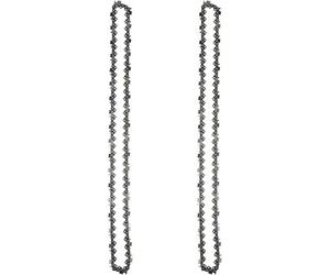 Mevronisshop-2 Pièces 20 Pouces Tronçonneuse 76 Maillots De Transmission Remplacement Ripping Chaîne Étape 0,325 Pouces 0,058 Jauge Pour La Coupe