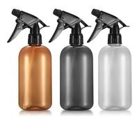 Mevronisshop-3 Pièces 500 Ml Flacons Pulvérisateur Vide, Bouteille Vaporisateur D'eau, Flacons Pulvérisation Plastique Réutilisable Pour Nettoyage, Plantes, Jardinage, Cosmétique De Coiffure