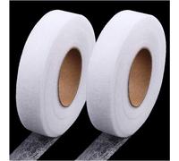 Mevronisshop-Bande Thermocollante 60 Mètre Rubans Thermocollant Largeur 20 Mm Pour Ourlet De Couture Pour Assembler Des Tissus, Pantalons, Rideaux,Vêtements (2 Pcs)