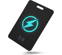 MEVRONISSHOP-Carte de Localisation pour Porte-Monnaie avec Suivi d'objets Bluetooth (Uniquement pour iOS) pour Clés Prise en Charge de la Charge sans Fil Localisateur de Cartes pour Porte-Monnaie, Ba