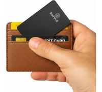 MEVRONISSHOP-Carte-Tracker (Uniquement pour Samsung) ¿ Balise Intelligente Mince et Robuste pour Portefeuilles, Sacs. Carte-Tracker Rechargeable, Compatible avec l'application Samsung SmartThings.