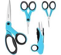 Mevronisshop-Ciseaux Couture, Ciseaux À Tissu Avec Lame Tranchante En Acier Inoxydable, Y Compris Ciseaux À Coudre, Ciseaux À Broder, 4pcs