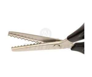 Mevronisshop-Ciseaux Cranteurs Dentelé À Bords Festonnés, Ciseaux De Couture En Acier Inoxydable Avec Manche Ergonomique, 22,9 Cm Scalloped (5mm)