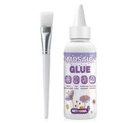 Mevronisshop-Colle Mosaique, Colle Liquide Loisirs Creatifs, Colle Mosaique Loisir Creatif, Adhésion Ultra-Forte, Idéale Mosaïques, Vases Verre, Sous-Verres Créations Artistiques Faire Soi-Même, 100m