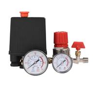 MEVRONISSHOP-Compresseur d'air 12 bar, Pressostat Compresseur d'air, pour régulateur de soupape de commande de commutateur, 0.05-1.2Mpa, 3000L/min, Connector: 2-G1/4, Gauge diameter: G1/8 240V, 30-18