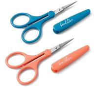 Mevronisshop-Détail De Haute Précision Ciseaux Set (2-Pc) Sharp, Fine Conseils Découpe De Papier, Scrapbooking, Couture, Artisanat Acier Inoxydable Couvercle De Protection (Milieu Du Siècle)