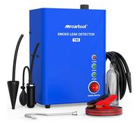 Mevronisshop-Détecteur De Fuites À Fumée Automobile T80 12v Avec Pompe À Air Intégrée,Testeur De Vide Evap Pour Systèmes De Tuyaux & Fuites De Carburant, Compatible Avec Voitures, Motos, Bateaux