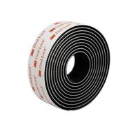 MEVRONISSHOP-DPM Tapes - Bande Adhésive 3M Dual Lock SJ3550, Fixation Réutilisable Type Attache/Détache Haute Résistance pour Voiture, Dashcam, GoPro, Système de Péage, DIY, Noir (25,4 mm x 2 m)