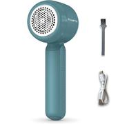 MEVRONISSHOP-Easy Care Rasoir anti-bouloches rechargeable, Grille acier inoxydable, Utilisation rapide et facile, JA8002E0, Bleu