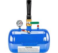 Mevronisshop-Gonfleur Booster Pneu, 20l 5 Gallon Bonbonne Air Pneus, 6-8 Bar Gonfleur Jante Style Canon À Air Et Bazooka Avec Manomètre & Soupape De Sécurité Pour Pneus 12r (24.5"") Camion Tracteur, B