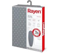 MEVRONISSHOP-Housse pour table à repasser Universelle 3 épaisseurs: mousse, molleton et tissu 100 % coton Gamme Medium de Rayen 130X47 cm Gris à pois roses