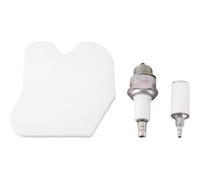 Mevronisshop-Kit D'entretien Pour Tronçonneuse Comprenant Une Bougie D'allumage Un Filtre À Air Et Filtre À Carburant Compatible Avec Mcculloch Cs340