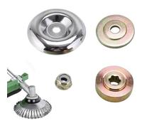 MEVRONISSHOP-Kit Fixation écrou Lame Boîte,Tête de Débroussailleuse Universelle Accessoires,4 Morceaux Kit Ecrou Tete Debroussailleuse,Lames de Boîte Vitesse Métal,pour Tondeuse à Gazon Brosse Cutter