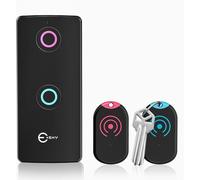 MEVRONISSHOP-Localisateur de Clés, Localisateur d'Objets 80 DB Perdus sans Fil Key Finder avec 2 Récepteurs RF, Télécommande sans Fil Localisateur de clés RF pour clés Portefeuille Téléphone Bagages