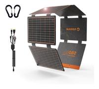 MEVRONISSHOP-Panneau Solaire 60 W, Portable Chargeur Solaire PliableIP67 Imperméable à l'eau Alimentation d'urgence Camping pour Petit Générateur de Electrique, Téléphone, Alimentation Mobile, PC