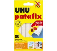 Mevronisshop-Patafix Pastilles Adhésives Repositionnables Décollables Blanc - Lot De 80 Pastilles