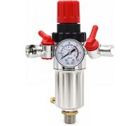 Mevronisshop-Régulateur De Filtre À Air 3/8"", Piège De Séparateur D'eau De Compresseur D'air Avec Soupape De Réduction De Pression Et Jauge, Accessoire D'outil Pneumatique 214107