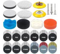 Mevronisshop-Renovateur Phare Voiture, Kit Rénovation Phare 133, Kit Polissage Phares Voiture, Kit De Restauration De Phares Pour Auto Et Moto, Papier À Poncer Carrosserie Et Bois, Papier Abrasif 75m