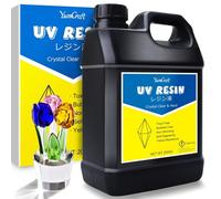 Mevronisshop-Résine Uv 2000g Résine Uv Transparente À Séchage Rapide Colle Uv Pour La Fabrication De Bijoux, Moules En Résine, Travaux Manuels, Faible Odeur, Sans Bulles, Résine Époxy Dure Uv Pour Br