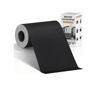 Mevronisshop-Simili Cuir Autocollant, 10x210 Cm Cuir Autocollant, Set De Réparation En Cuir Synthétique Écologique & Sans Odeur, Pour Réparation Canapé/Sièges Auto/Sacs/Rénovation, Noir