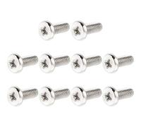 MEVRONISSHOP-sourcing map 10 pièces Support pour écran PC LCD TV de Fixation de Support de tête-M4 x 10 mm