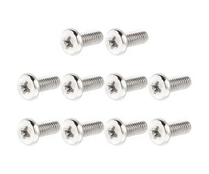 MEVRONISSHOP-sourcing map 10 pièces Support pour écran PC LCD TV de Fixation de Support de tête-M4 x 10 mm